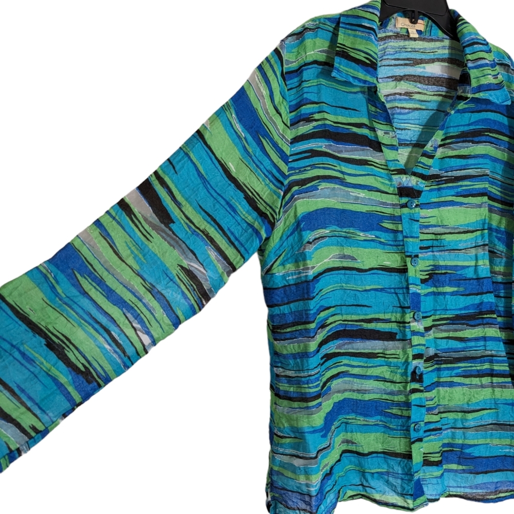 Choices Button up‎ Size XL Top